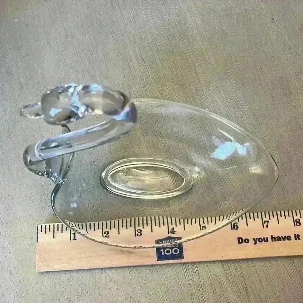 Vintage Duncan & Miller swan candy dish